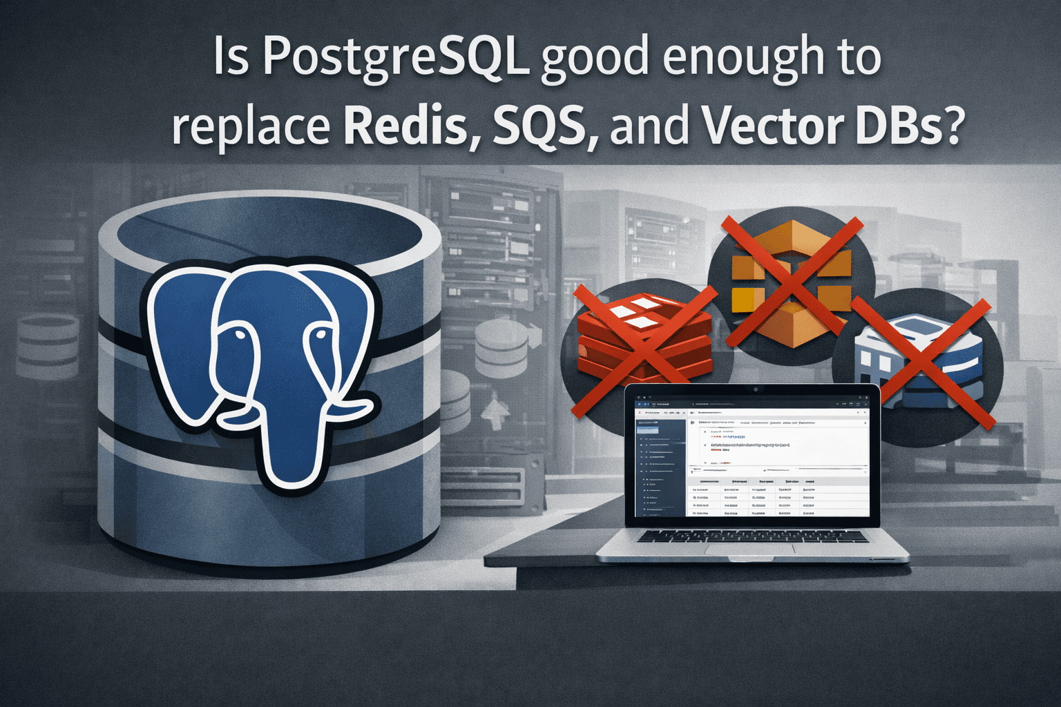 PostgreSQL as Queue, Cache, and Vector Database: 5 Ways to Simplify Your Stack